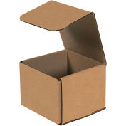 Corrugated Mailers, 5" x 5" x 4", Kraft, 200#/ECT-32, M554K - Pkg Qty 50