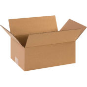 10" x 6" x 3" Flat Corrugated Boxes - Pkg Qty 25