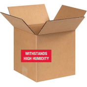 8"x8"x8" Weather Resistant Corrugated Boxes - Pkg Qty 25