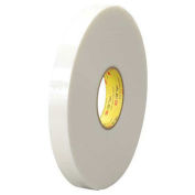 Double Sided VHB Acrylic Foam Tape 1" x 5 Yds 45 Mil White - 3M 4951