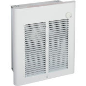 Berko® Small Room Fan-Forced Wall Heater, 2000/1500W, 240/208V
