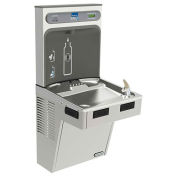 EZH2O Water Bottle Refilling Station, Single ADA Cooler, Filtered,Refrig, Stainless