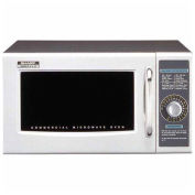 Sharp R-21-LCF - Commercial Microwave Oven, Medium Duty, 1000W, Gray, 20-1/2"W x 16"H x 12-1/8"D