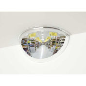 180-Degree Acrylic Half Dome Mirror - Indoor, 32" Diameter