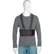 OccuNomix Premium Lumbar Back Support Suspender Black, L, OK-1000S-BLK-L