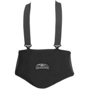 OccuNomix Premium Lumbar Back Support Suspender Black, XL, OK-1000S-BLK-XL