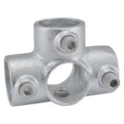 Global Industrial Pipe Fitting - Three Socket Cross Outlet Tee 1" Dia.