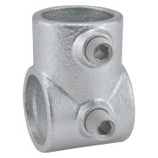 1-1/4" Size Single Socket Tee Pipe Fitting (1.72" Fitting I.D.)