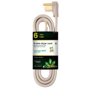 6' 3 Wire - Dryer Cord - 30 Amp