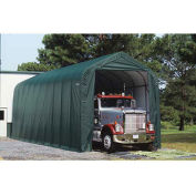 ShelterLogic Peak Style Shelter 14 x ft. 24 x ft. 12 ft. Green