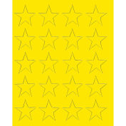 Magna Visual FI-522 3/4" Yellow Magnetic Stars 20/Pk