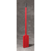 Kane RP47C Rattle Paddle, Molded High Density Polyethylene, 47" Long, Red