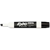 EXPO® Low Odor Dry Erase Marker, Chisel Tip, Black, 36/Box