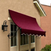 Awntech Window/Entry Awning Burgundy 10-3/8'W x 3'D x 4-11/16'H