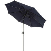 Global Industrial 8-1/2'H Outdoor Umbrella, Olefin, Navy Blue