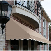 Awntech Window/Entry Awning 10-3/8'W x 4-11/16'H x 4'D Linen