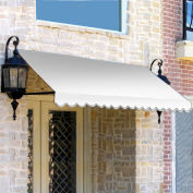 Awntech Window/Entry Awning 3-3/8'W x 1-1/2'H x 3'D Off White