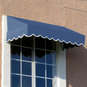 Awntech Window/Entry Awning 3-3/8'W x 2'H x 4'D Dusty Blue