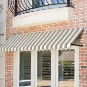 Awntech Window/Entry Awning 3-3/8'W x 4-11/16'H x 3'D Linen/White