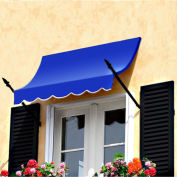 Awntech Spear Arm Awning 8-3/8'W x 2-9/16'H x 1-5/16'D Bright Blue