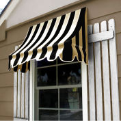 Awntech Window/Entry Awning 8-3/8'W x 3-11/16'H x 3'D Black/Tan