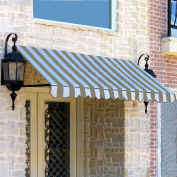Awntech Window/Entry Awning 10-3/8'W x 2'H x 3'D Linen/White