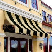 Awntech Window/Entry Awning 4-3/8'W x 1-1/2'H x 3'D Black/Tan