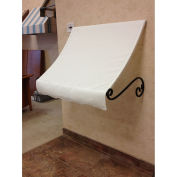 Awntech Window/Entry Awning 4-3/8'W x 1-1/2'H x 3'D Brown