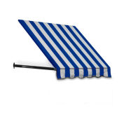 Awntech Window/Entry Awning 10-3/8'W x 3-11/16'H x 4'D Bright Blue/White
