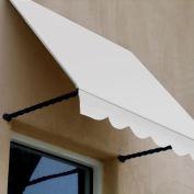 Awntech Window/Entry Awning 10-3/8'W x 3-11/16'H x 3'D Off White