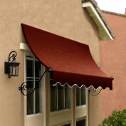 Awntech Window/Entry Awning 3-3/8'W x 2'H x 1'D Terra Cotta
