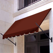 Awntech Spear Arm Awning 3-3/8'W x 2-9/16'H x 1-5/16'D Terra Cotta
