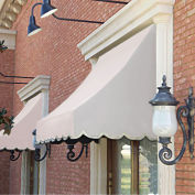 Awntech Window/Entry Awning 6-3/8'W x 2-9/16'H x 2'D Off White