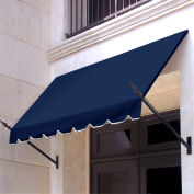 Awntech Spear Arm Awning 5-3/8'W x 4-11/16'H x 3'D Navy