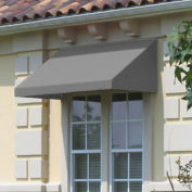 Awntech Window/Entry Awning 10-3/8'W x 2'H x 3-1/2'D Gray