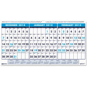House of Doolittle Recycled Three-Month Horizontal Wall Calendar, 23.5 x 12, 14-Month, 2023-2025