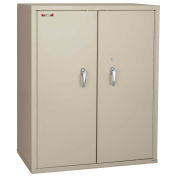 FireKing Fireproof Storage Cabinet With End Tab Inserts CF4436-MDPA, 36 x 19-1/4 x 44