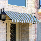 Awntech Window/Entry Awning 5' 4-1/2"W x 2' 6"D x 1' 4"H Linen/White