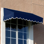 Awntech Window/Entry Awning 5' 4-1/2" W x 3' 6"D x 2'H Navy