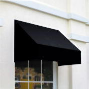 Awntech Window/Entry Awning 6' 4-1/2"W x 3'D x 4' 8"H Black