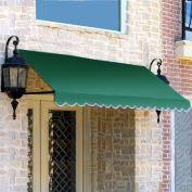 Awntech Window/Entry Awning 5' 4-1/2"W x 3'D x 3' 8"H Navy/Gray/White
