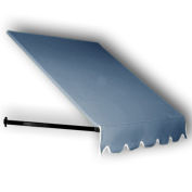 Awntech Window/Entry Awning 8' 4-1/2" W x 3'D x 2'H Dusty Blue