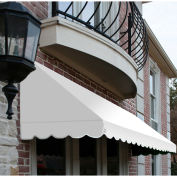 Awntech Window/Entry Awning 6' 4-1/2"W x 3'D x 3' 8"H Off White