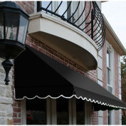 Awntech Window/Entry Awning 6' 4-1/2" W x 2'D x 2' 7"H Black