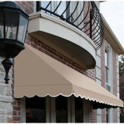 Awntech Window/Entry Awning 3' 4-1/2"W x 3'D x 4' 8"H Linen