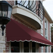 Awntech Window/Entry Awning 8' 4-1/2"W x 3'D x 3' 8"H Burgundy