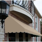 Awntech Window/Entry Awning 5' 4-1/2"W x 3'D x 3' 8"H Linen
