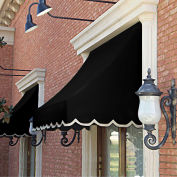 Awntech Window/Entry Awning 4' 4-1/2" W x 2'D x 2' 7"H Black