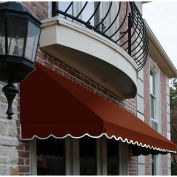 Awntech Window/Entry Awning 6' 4-1/2" W x 2'D x 2' 7"H Terra Cotta