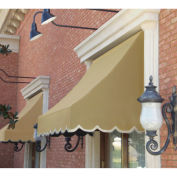 Awntech Window/Entry Awning 5' 4-1/2" W x 2'D x 2' 7"H Linen